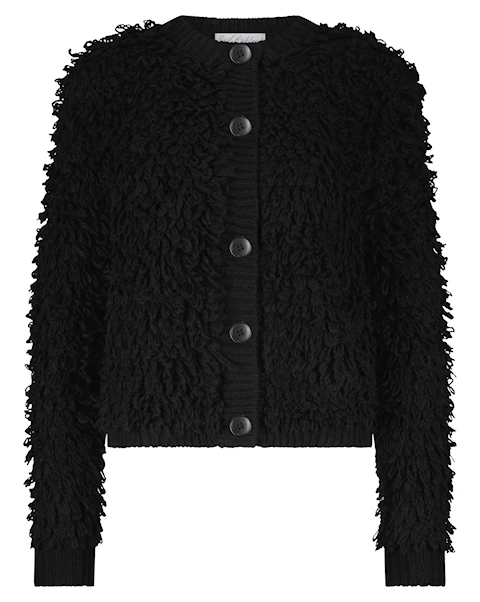 Loop Button Jacket All | Red Button